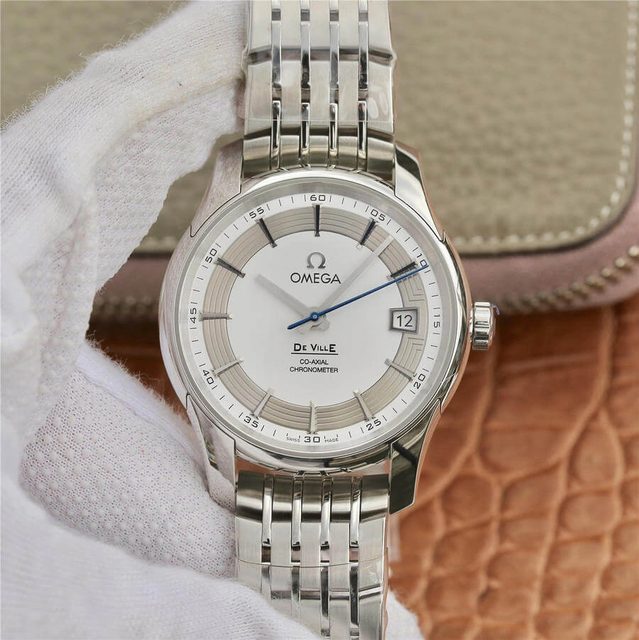 Omega De Ville 431.30.41.21.02.001 VS Factory 1:1 Best Edition Replica Watch Silver Strap